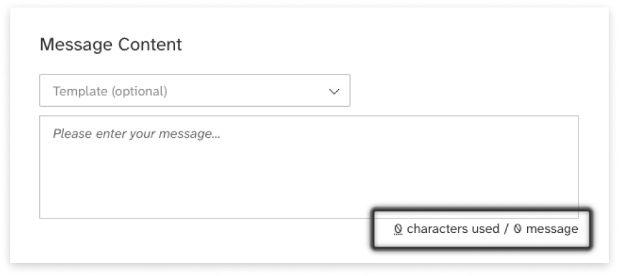 colourful screenshot showing options to add recipients when sending a New Message under EziMessage